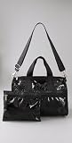 LeSportsac Black Patent Small Weekender on Travel Gear Bag Travel Gear Bag LeSportsac Black Patent Small Weekender