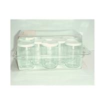 Seb - 989641 - Yaourtières - 8 Pots Verre Couvercle Farine