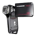 Sanyo Xacti VPC-CA9EX HD-Camcorder (SD/SDHC-Card, 5-fach opt. Zoom, 9 Megapixel, 6,4 cm (2,5 Zoll) Display, waterproof) schwarz