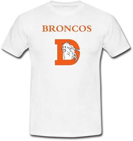 NFL T Shirts Denver Broncos Custom Women classic white t-shirt