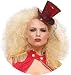 Mini Red Glitter Top Hat photo