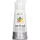 method Laundry Detergent with Smartclean Technology, 25 loads, Free + Clear, 10 oz