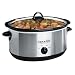 Rival 64451LD-C 6.5 Quart Slow Cooker with Bonus Little Dipper Slow Cooker