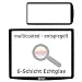 Original Delamax GGS Displayschutz f�r Nikon D700 - Der Echtglas Kameradisplayschutz
