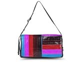 Monroe Shoulder Bag, Black Colorblock