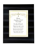 Cottage Garden Sunday School Teacher Photo Frame in Black F202BLK