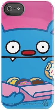 Uncommon LLC Uglydoll Big Toe Black Bezel Deflector Hard Case for iPhone 5/5S - Retail Packaging - Multicolored