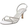 Dyeables Women's Sapphire Sandal,White,11 M US
