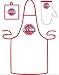 Detroit Pistons NBA BBQ Grill Apron Set