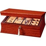  : Mahogany Wood Ragar Jewelry Box