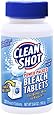 Clean Shot 828102 Regular Scent Concentrated Bleach Tablet - 32 Tablet/Bottle