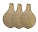 PMU Premium Latex Balloons - Jumbo Size Balloons for Birthdays, Wedding Parties, Baby Shower, Indoor & Outdoor Party Events & Decoration Supplies - Made in USA, 36 Inch Crystal Clear, Pkg/3
