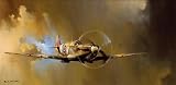 Spitfire (Medium) by Barrie Clark. Art Print Poster FRAME IT.. 23.5 inches width by 13.5 inches height. Highest Quality Art Poster Print