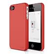 elago S4 Slim Fit 2 Case for iPhone 4/4S - Soft Feeling Italian Rose + HD Professional Extreme Clear film
