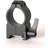 Warne Scope Mounts Medium Matte Quick Detach Rings (1-Inch)