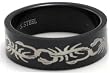 Blackline Scorpion Design Stainless Steel Ring by BodyPUNKS (RBS-021)