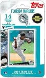 Topps MLB Baseball Cards 2009 Florida Marlins 14 Card Team Set (Includes Billy the Marlin Card)