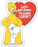 Simpsons Naked Cowboy Homer Air Freshener A-SIM-0024