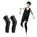Luwint Children Volleyball Knee Pads - Boys & Girls Compression Armour Protective Knee Brace Support for Running Football Basketball Baseball Bowling Tennis Hockey Sports, 1 Pair (Large)