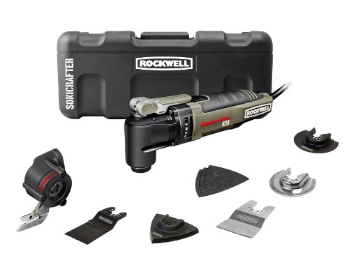 Rockwell RK5140K Sonicrafter Hyperlock with Universal Fit and Constant Speed Control Oscillating Tool KitB008N3RHHA 