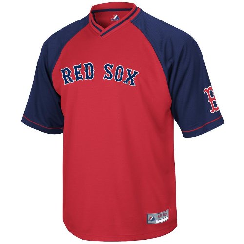 Boston Red Sox Youth Full Force V-Neck Shirt
