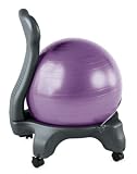 Gaiam Balance Ball Chair, Purple