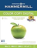 Hammermill Color Copy Digital, 28lb, 8-1/2 x 11 Inch, 100 Bright, 500 Sheets/1 ream (102467)