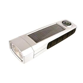The 'Green' Flashlight - 5 Bright LED SOLAR-Charged!