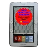 mCover Hard Shell Case for Barnes & Noble 6-inch Nook eBook reader, built-in hard Screen Protector and Retractable Stand included - CLEAR ~ mCover