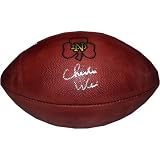 Charlie Weis Autographed Notre Dame Game Model Football - Model WEISFOS000000