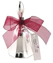 Wedding Favors: Silver Bell Favor with Organza Ribbon - Set of 12