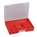 Sortimentskasten EuroPlus Basic 37/12 rot, 12 Faecher