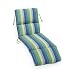 23"w Outdoor Cushion For Chaise, 4"Hx23"Wx74"L, SEASIDE SEVILLE