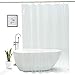 UFRIDAY Clear Shower Curtain Liner, EVA Waterproof Stall Size Shower Curtain for Home/Hotel, Heavy Duty, Mildew Resistant, Eco-Friendly, Weighted with 2 Magnets on Bottom, 36 x 72 inch