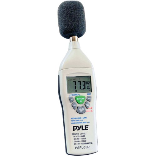 Pyle PSPL05R Digital Sound Level Meter with Recording Function
