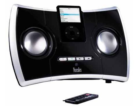 Hercules i-XPS 250 für iPod und iTunes (25Watt RMS, Subwoofer, 3D Stereoeffekt)
