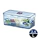 LOCK & LOCK 115-Fluid Ounce Rectangular Food Container with Divider, Tall, 14-Cup