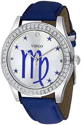 Unisex Crystal Zodiac Horoscope Watch- Virgo