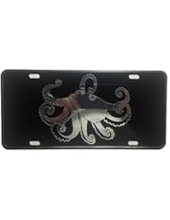 From Amazon.com. Click for details:
 Automotive Parts and Accessories: CustoMonsterDesigns Octopus Tako License Plate Spear Diving Fishing License Plate Chrome Mirror Silver on Black Mirror License Plate - CustoMonsterDesigns Automotive Parts and Accessories: CustoMonsterDesigns Octopus Tako License Plate Spear Diving Fishing License Plate Chrome Mirror Silver on Black Mirror License Plate - CustoMonsterDesigns