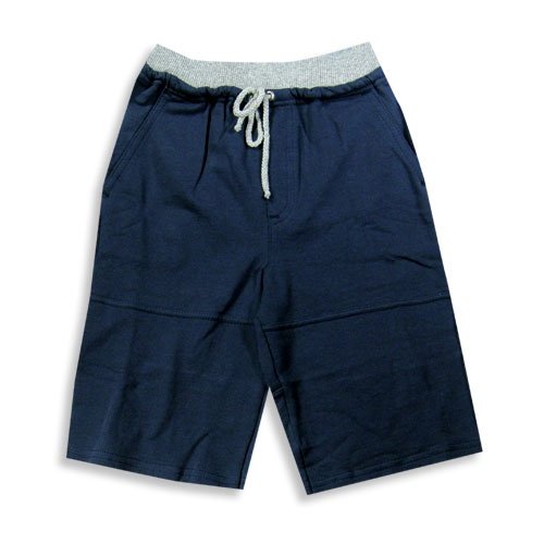 Mish Boys - Boys Knit Shorts, Navy, Grey