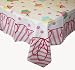 Happy Birthday Tablecloth - Polka Dots & Cupcakes in Pink