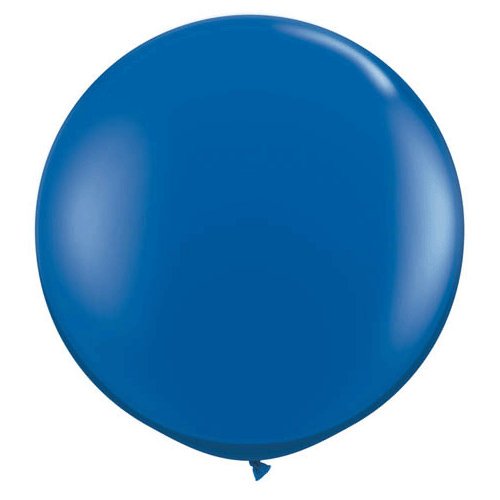Sapphire Blue Jewel 3' Latex Balloon