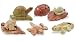 GeoCentral Dolomite Pond Creatures Miniature Figurines - Turtle