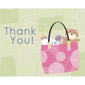 Mod Mom Baby Shower Thank You Notes 8ct