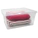 Kitchen & Housewares : Medium 18.5 Quart Plastic Sweater Box by Iris