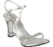 Colorful Creations Women's Rocket Ornamented Shoes,Silver,8 B