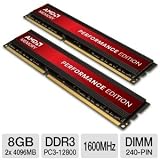 Patriot AP38G1608U2 DDR3-1600 8GB(4GBx2枚組)KIT CL8-9-8 1.65Volt 「AMD PERFORMANCE EDITION」