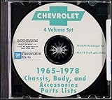 1967-1975 Chevy Illustrated Parts Book on CD-ROM