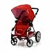 Hauck U88802 - Puppenwagen "I'coo Grow with me" Spielset Red Pink, 7 in 1