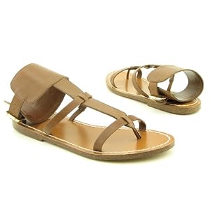 BCBGirls BCBG Porto Brown Sandals Shoes Ladies Size 9